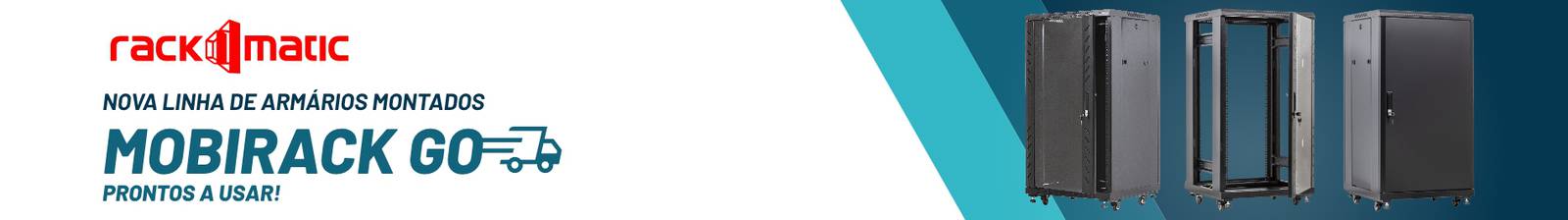 Armários de rack MOBIRACK GO