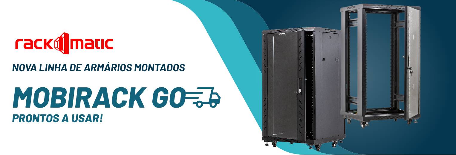 Armários de rack MOBIRACK GO