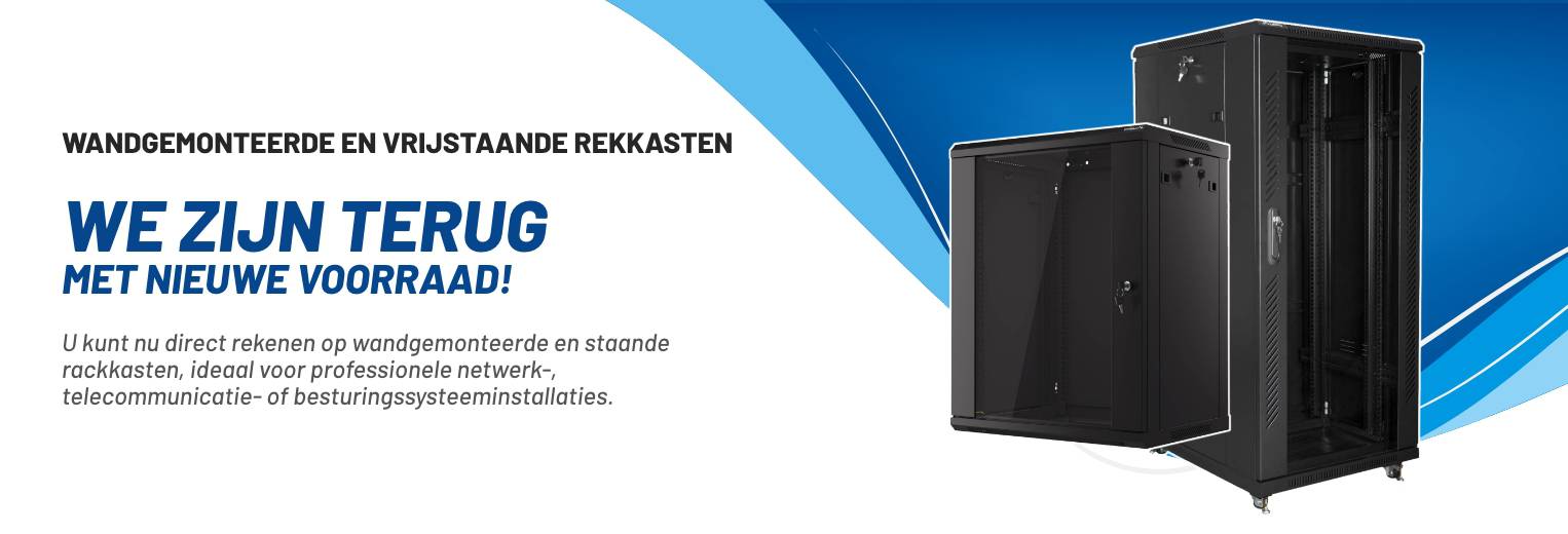 19" wand- en vloerstaande rackkast 19" wand- en vloerstaande rackkast