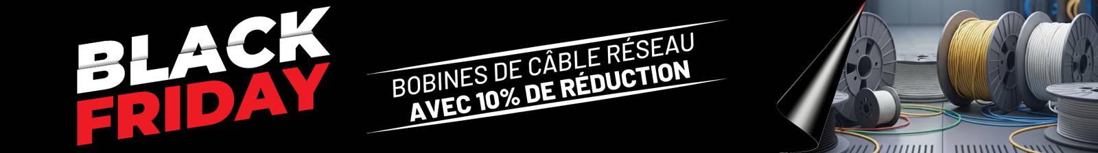 Bobine de câble réseau Barcelone