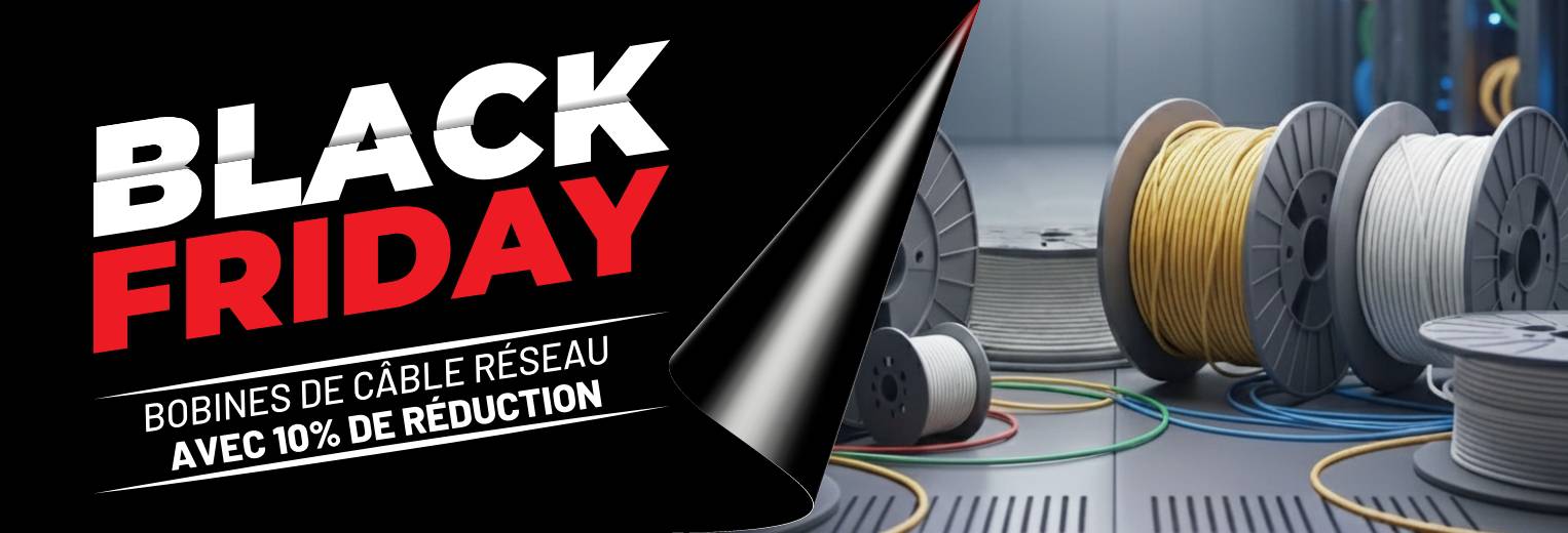 Bobine de câble réseau Barcelone