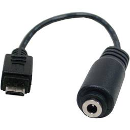 Power adapter compatible with Nokia mobile phone 3.5 mm micro-USB-male