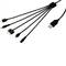 5-in-1 USB-Ladekabel (NDSi iPod PSP MiniUSB und DCJack 3.5)