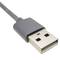 Cabo carregador USB com temporizador A-macho para USB-C-macho 1m