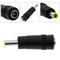 Alimentação Universal Adaptador Jack 2.1 x 5.5 mm a 3 x 5.5 mm