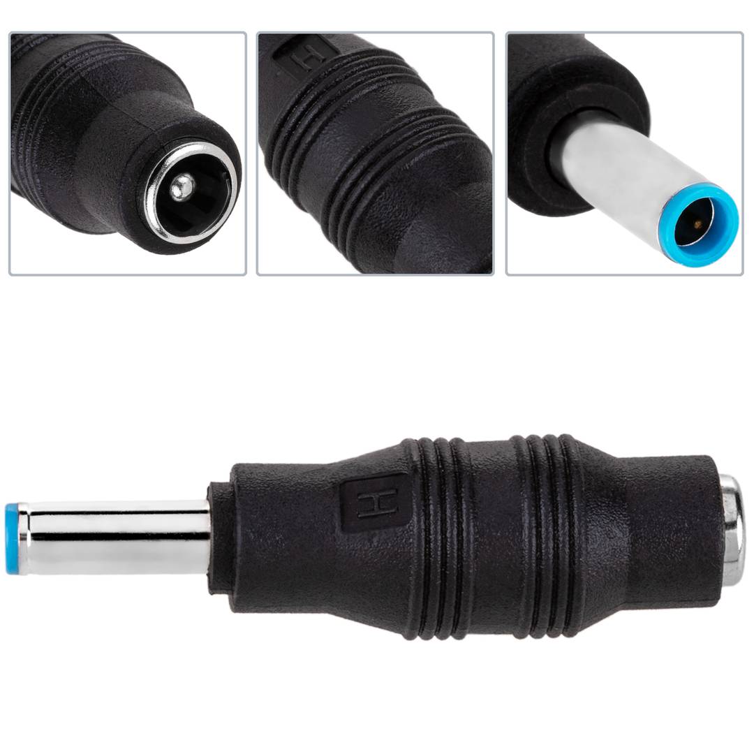 Adaptador Jack d´Alimentació Universal 2.1 x 5.5 mm a 3 x 4.5 mm
