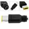 Adaptador Jack de Alimentación Universal 2.1 x 5.5 mm a tipo Rectangular