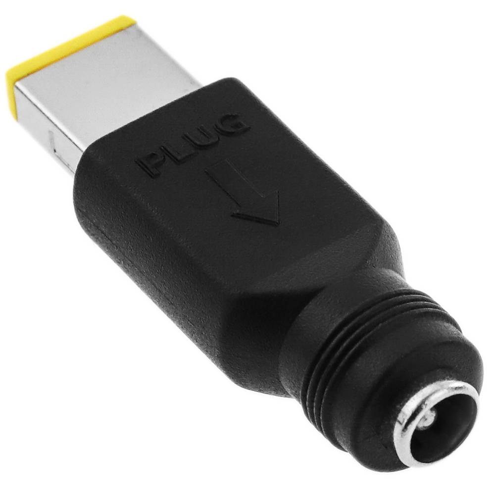 Adattatore jack di alimentazione universale da 2.1 x 5.5 mm a tipo rettangolare
