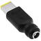 Adaptador Jack de Alimentación Universal 2.1 x 5.5 mm a tipo Rectangular