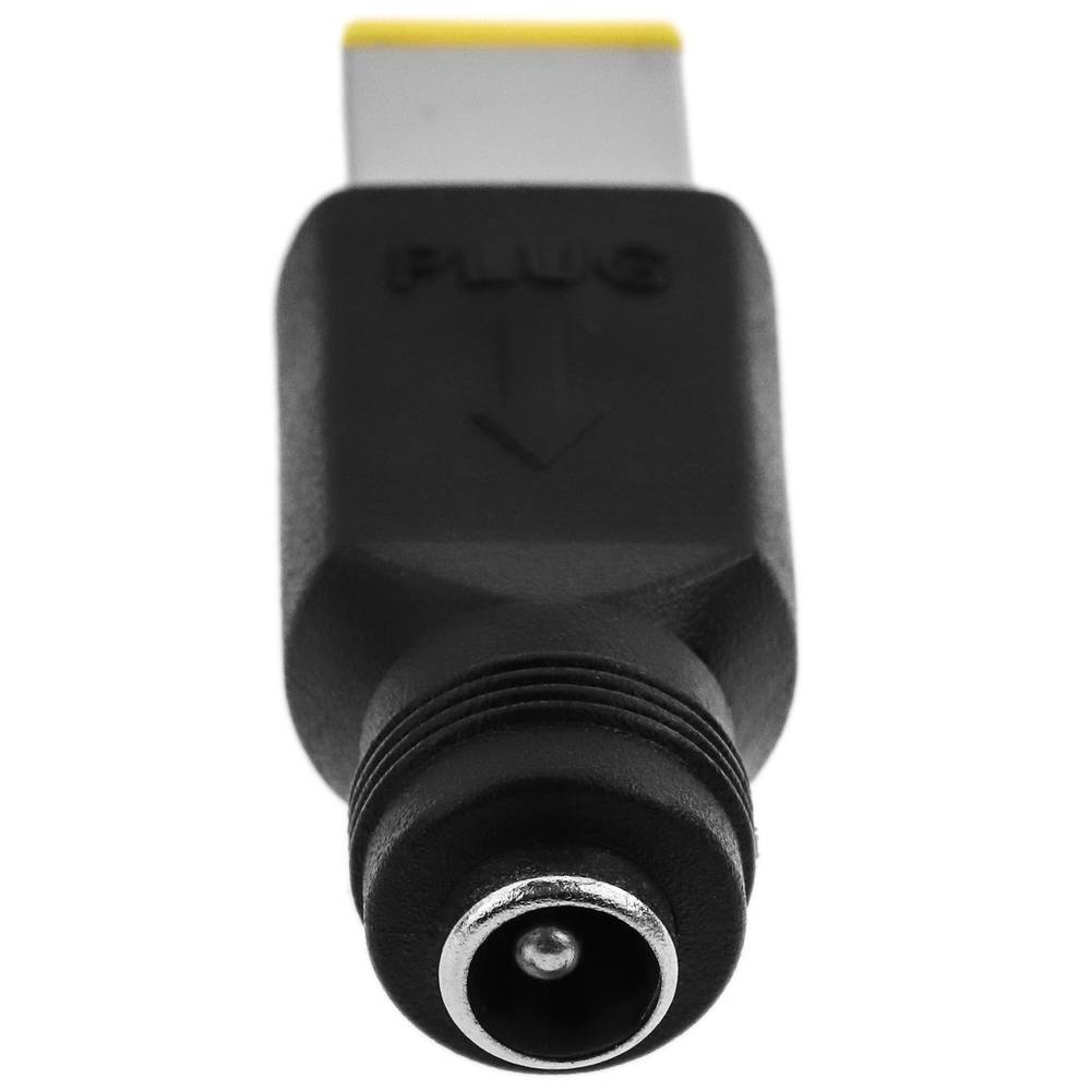 Adattatore jack di alimentazione universale da 2.1 x 5.5 mm a tipo rettangolare