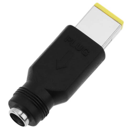 Adaptador Jack de Alimentación Universal 2.1 x 5.5 mm a tipo Rectangular