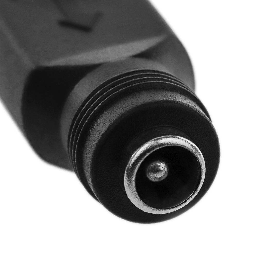 Adattatore jack di alimentazione universale da 2.1 x 5.5 mm a tipo rettangolare