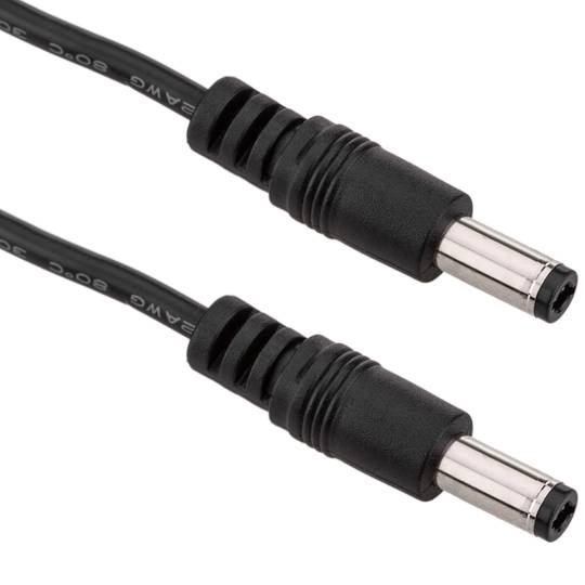 HOUSE CLOUD Cavo Alimentazione USB To DC 5V - Connettore Maschio 2.0x0.6mm, Per Luci LED, Router, Telecamere CCTV