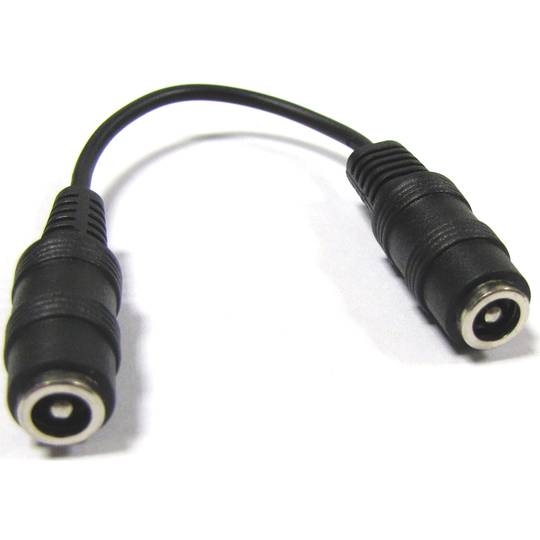 Netzkabel DC-Jack Connector 5.5x2.5mm 12cm (H/H)