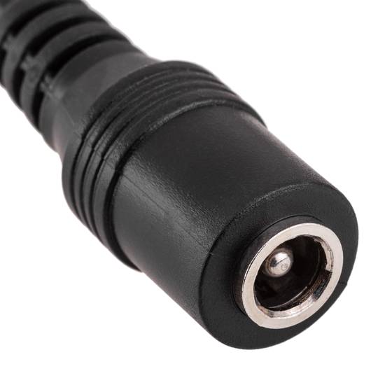 Power Cord DC-Jack Connector 5.5x2.5mm 1m (M/H)