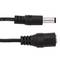 Power Cord DC-Jack Connector 5.5x2.5mm 1m (M/H)