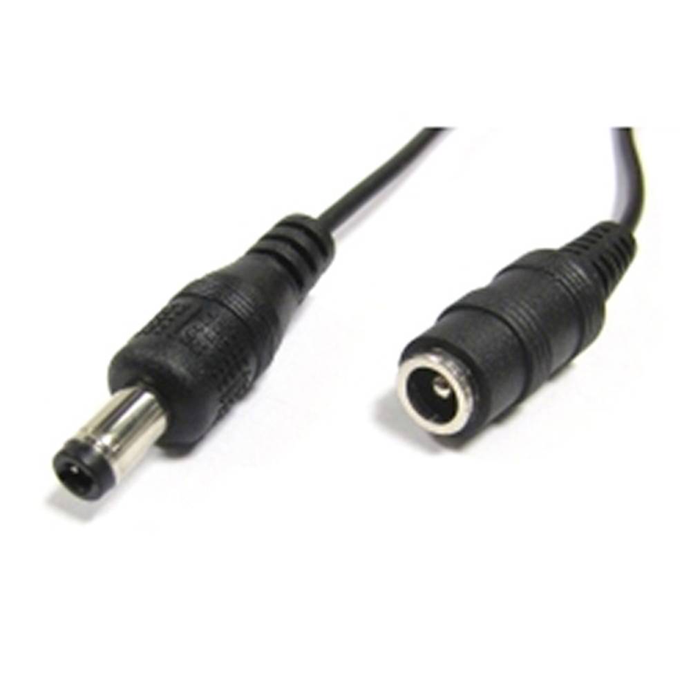 DC power cable connector 5.5x2.5mm Jack 5m (M/H)