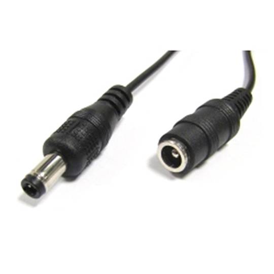 DC power cable connector 5.5x2.5mm Jack 5m (M/H)