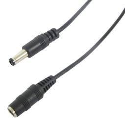 Cabo de força DC conector Jack 5.5x2.1mm 10m (M/H)