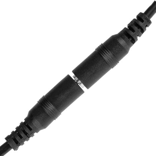 DC Power Cable-2m 3.5x1.35mm Jack connector (M/H) - Cablematic