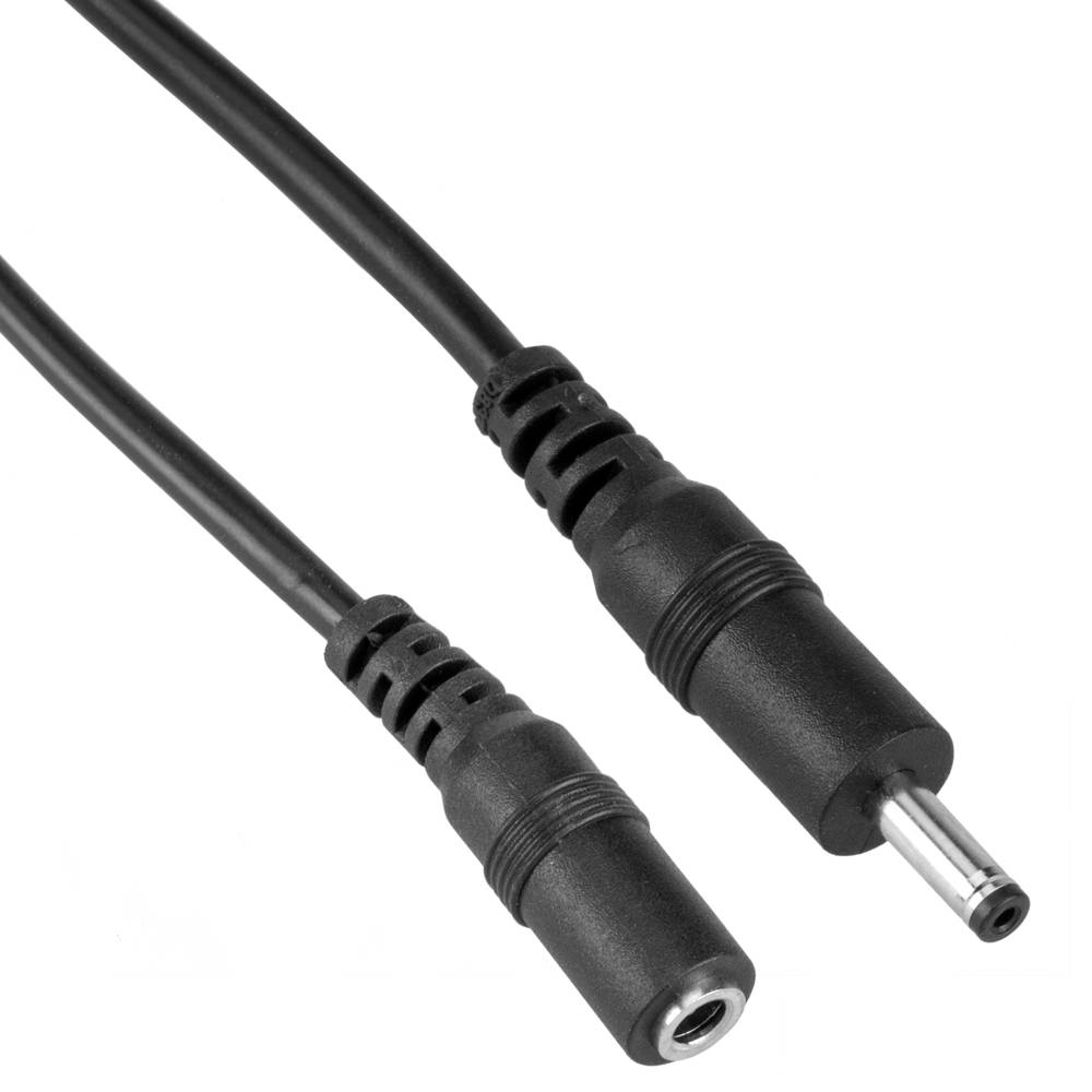 DC Power Cable 2m 3 5x1 35mm Jack Connector M H Cablematic