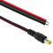 DC-voedingskabelaansluiting 5,5x2,1 mm 22AWG mannelijk tot 30cm-aansluitingen meet gele binnenkant