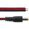DC-voedingskabelaansluiting 5,5x2,1 mm 22AWG mannelijk tot 30cm-aansluitingen meet gele binnenkant