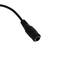 DC cabo de alimentação jack 5.5x2.5mm Feminino aos terminais 24AWG 30 centímetros