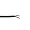 DC cabo de alimentação jack 5.5x2.5mm Feminino aos terminais 24AWG 30 centímetros