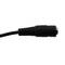 DC cabo de alimentação jack 5.5x2.5mm Feminino aos terminais 24AWG 30 centímetros