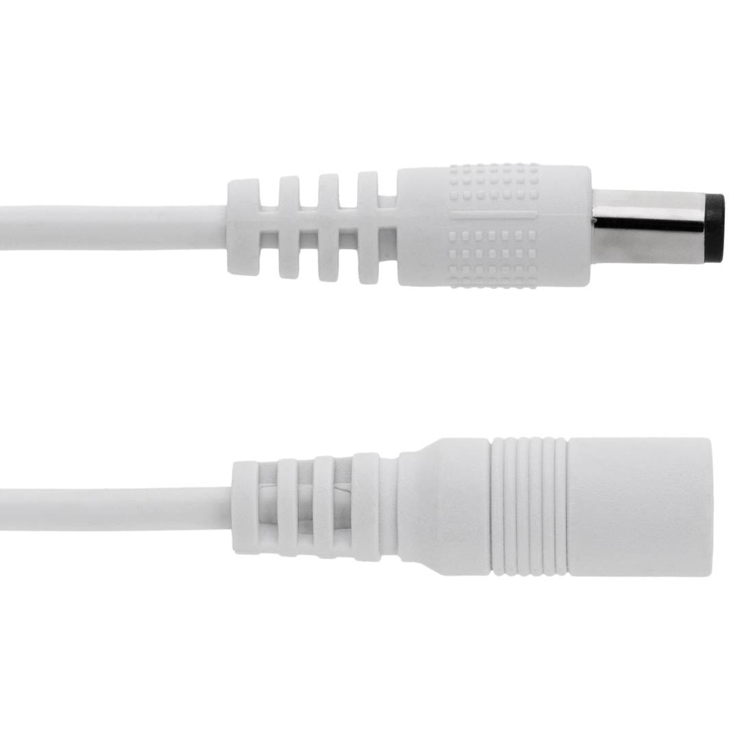 Câble d'alimentation DC Connecteur Jack 2.1 x 5.5 mm 5 m (M/F)