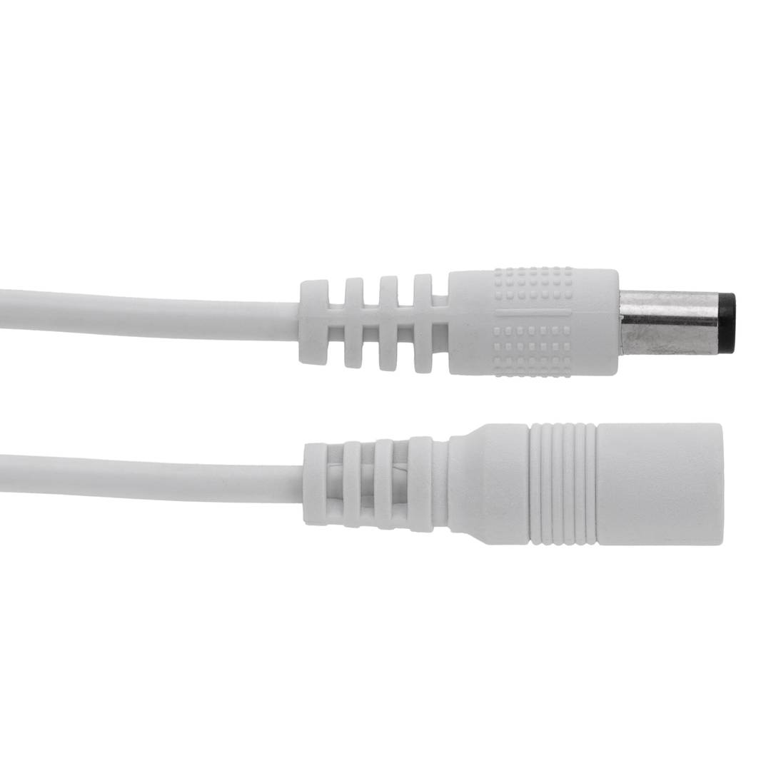 Câble d'alimentation DC Connecteur Jack 2.1 x 5.5 mm 5 m (M/F)