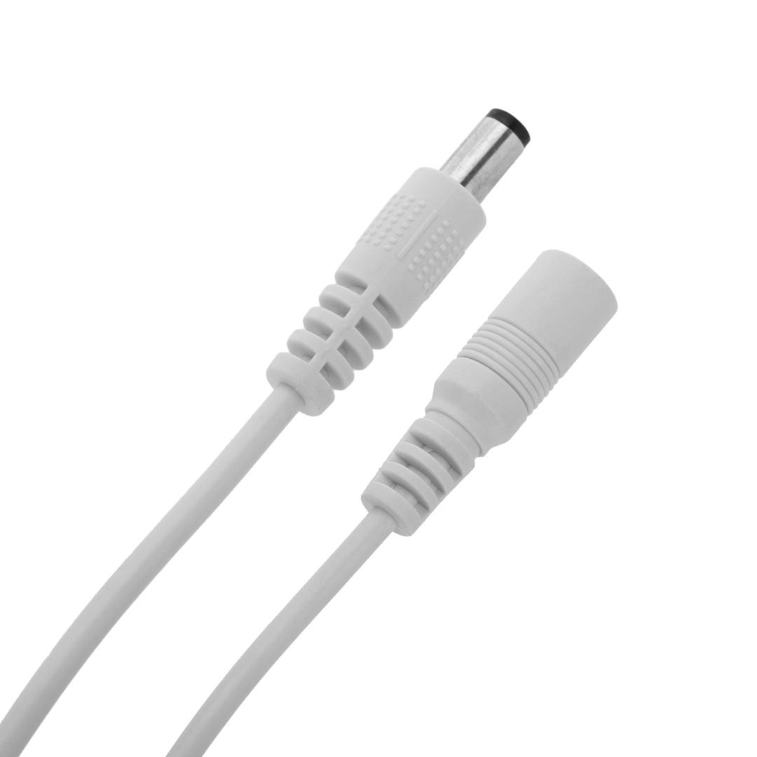 Câble d'alimentation DC Connecteur Jack 2.1 x 5.5 mm 5 m (M/F)