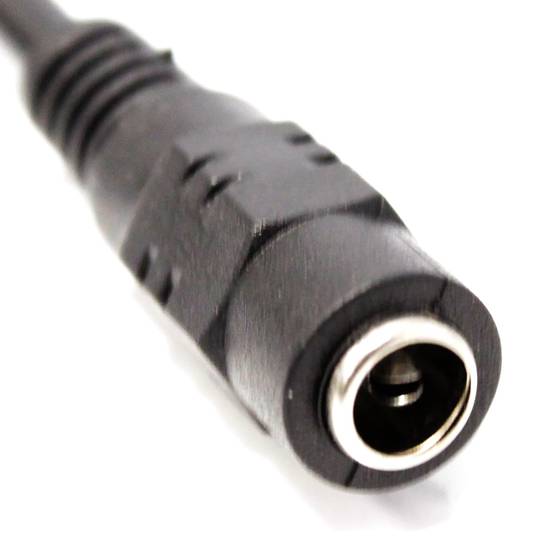 2-poorts DC 5,5 mm OD stroomkabel vermenigvuldiger