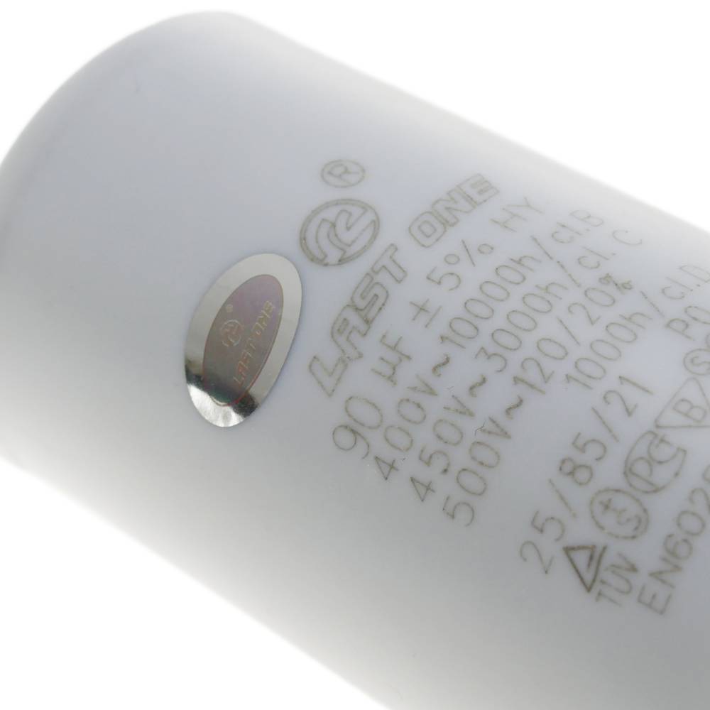 Condensador de arranque para motor eléctrico 90µF 450VAC