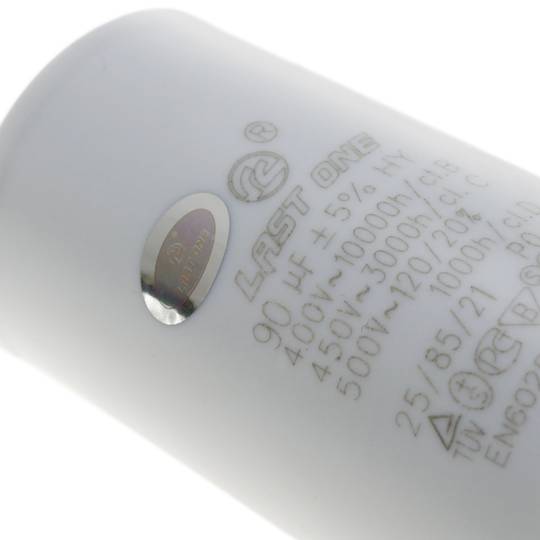 Condensador de arranque para motor eléctrico 90µF 450VAC