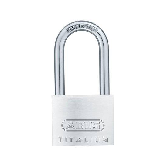64TI/20HB20 Abus 20mm Long Shackle Titanium Padlock