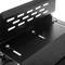Supporto per PC in metallo con ruote nere da 13 a 25 cm