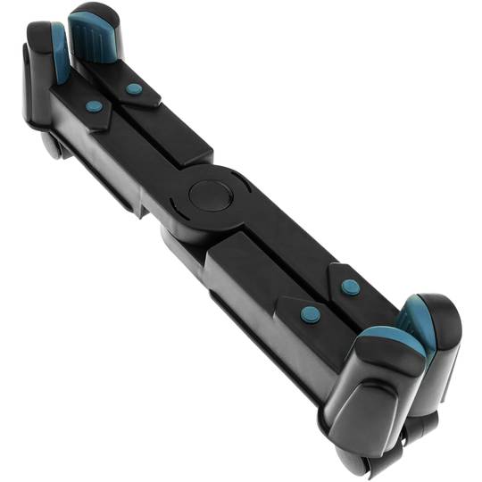Supporto PC computer con rotelle in nero configurabile 8-25 cm