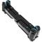 Supporto PC computer con rotelle in nero configurabile 8-25 cm