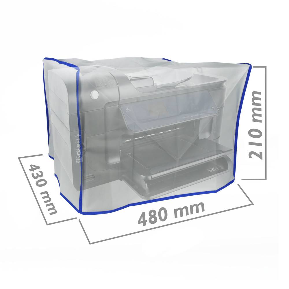 Protective dust cover for universal laser printer 480 x 430 x 210 mm