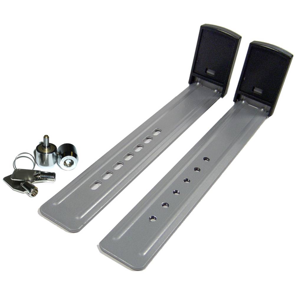 Accesori de sistema antirobatori per a suports d'ordinadors de sobretaula