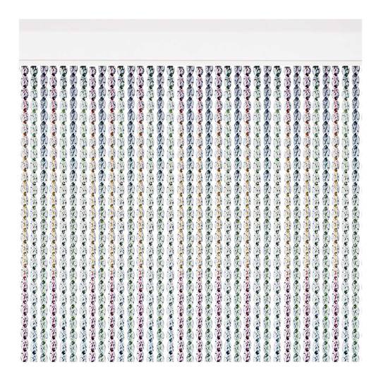 Rideau de porte Cantabria 90x210 cm multicolore Acudam