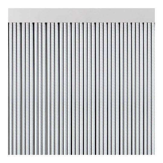 Kurtyna drzwiowa S-350 90x210 cm kolor czarny Acudam