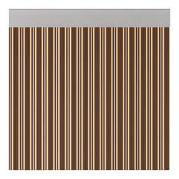 Cortina per a porta Ferrara opaca 90x210 cm color marró-ivori Acudam