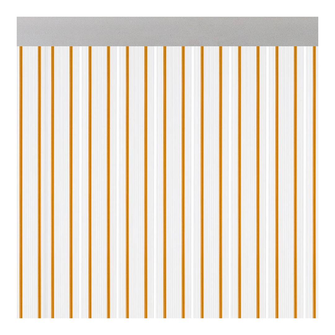 Firana Ferrara przeźroczysta 90x210 cm kolor miodowy Acudam
