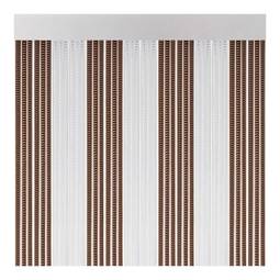 Deurgordijn Lisboa 90x210 cm bruin-glas kleur Acudam