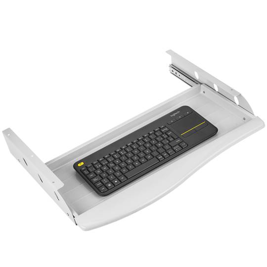 Bandeja para teclado y raton bajo mesa - soporte extensible