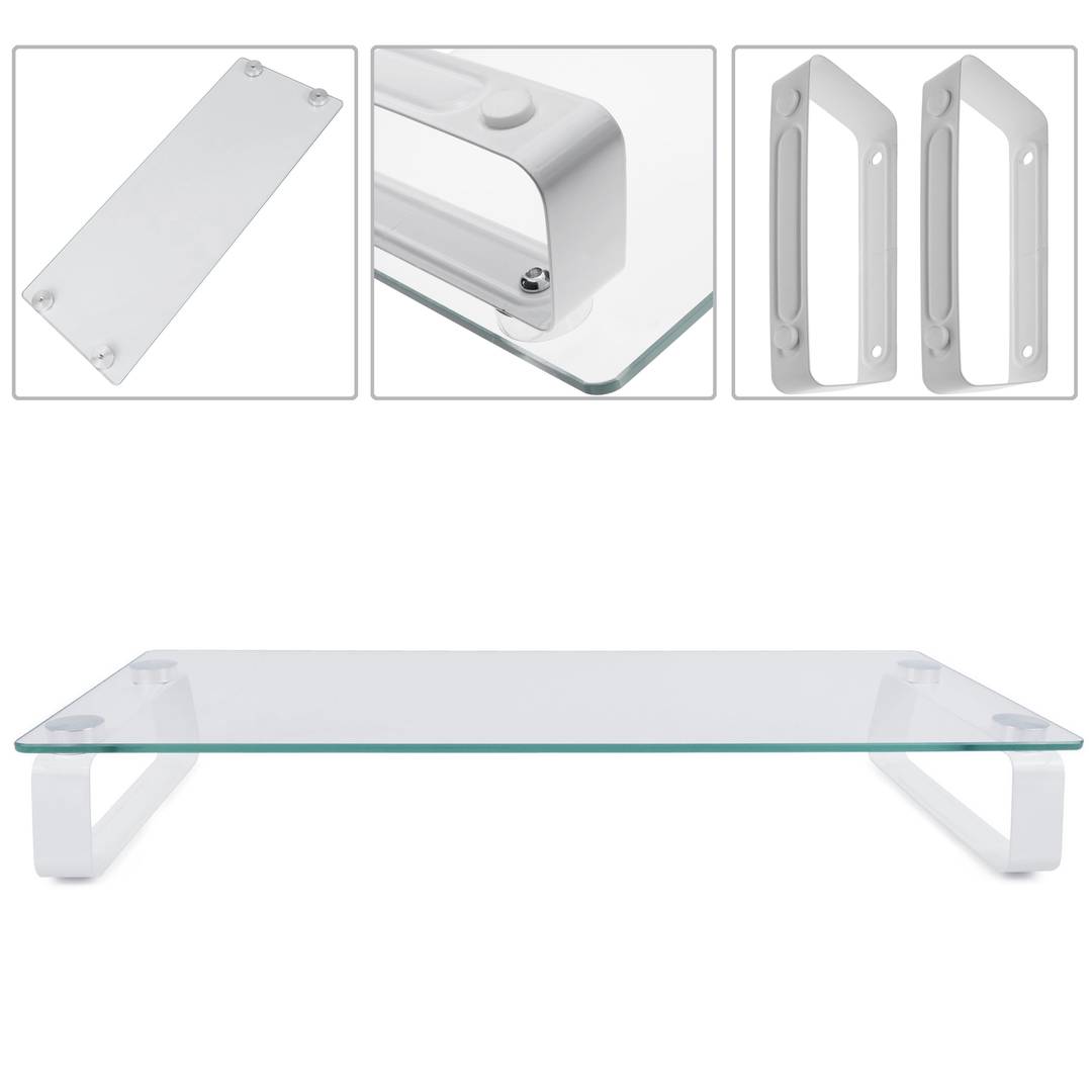 Winda biurkowa z płaskim ekranem - półka na monitor i notebook