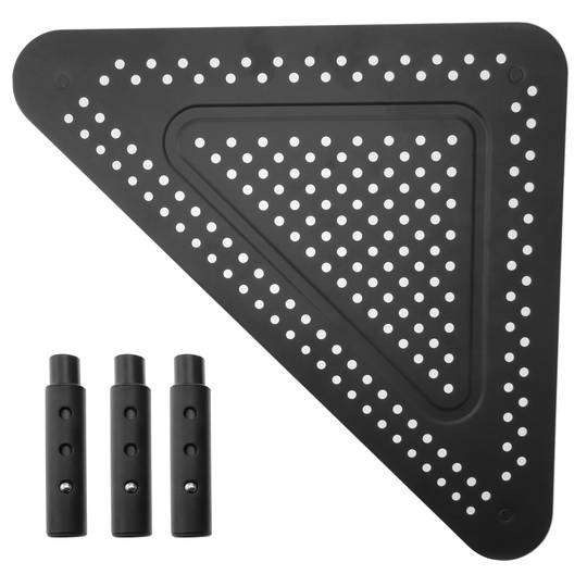 Elevador de monitor para escritorio y estanteria para pantalla notebook de rincón metálico